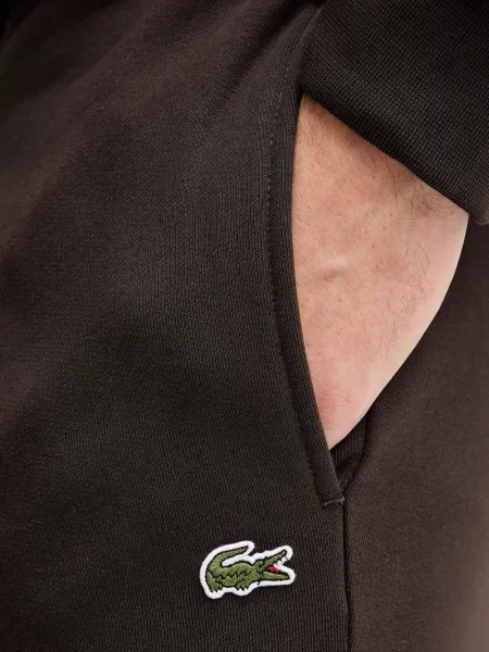 Спортивні штани Lacoste однотонна бежевий