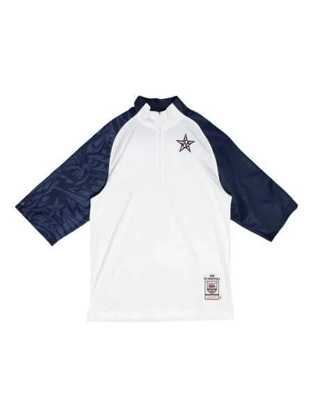 Риза Mitchell & Ness бяло