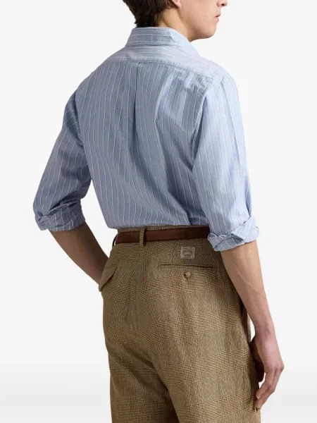 Cămașă Polo Ralph Lauren fără mâneci din piele cu imagine roz