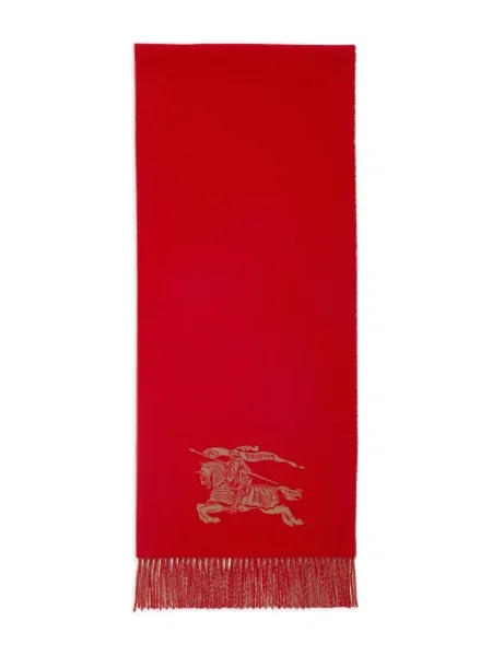 Kašmyro šalikas Burberry raudona