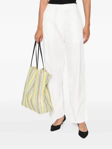 Pantaloni The Row alb