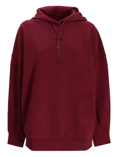 Hanorac cu glugă Armani Exchange roșu