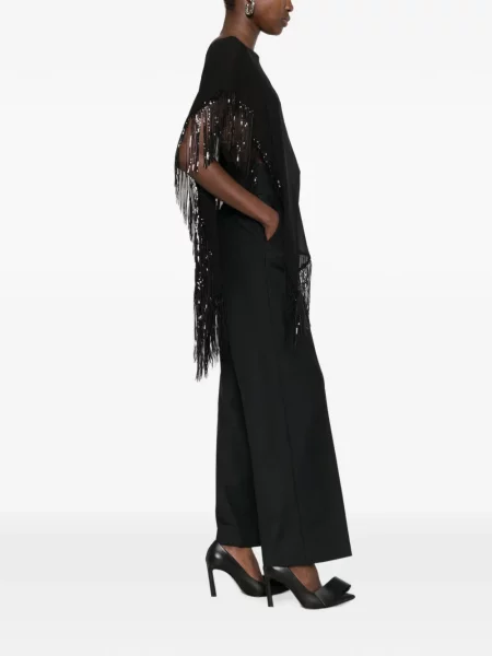 Pantaloni De Santis negru