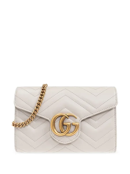 Geantă Gucci GG Marmont gri
