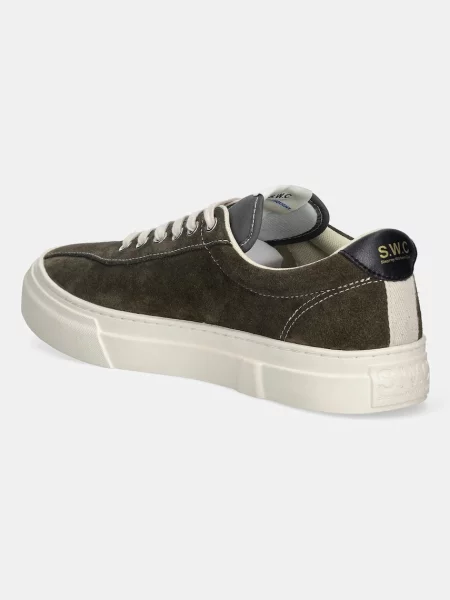 Tenisky Stepney Workers Club DELLOW 02 CUP SUEDE zelená