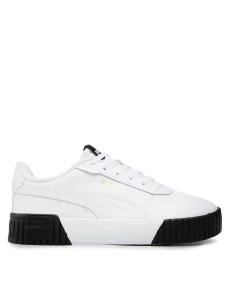 Sportcipő Puma Carina 04 White/Puma Team Gold/Black fehér