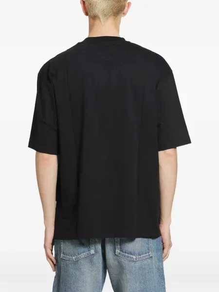 Scurt tricou Off-white cu imagine alb