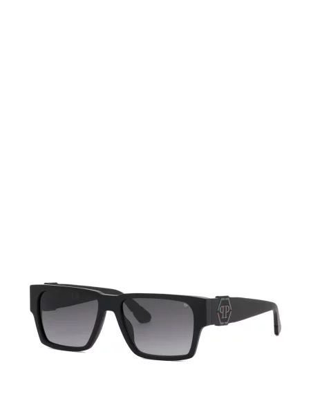 Sunčane naočale Philipp Plein Eyewear s autogramom crna