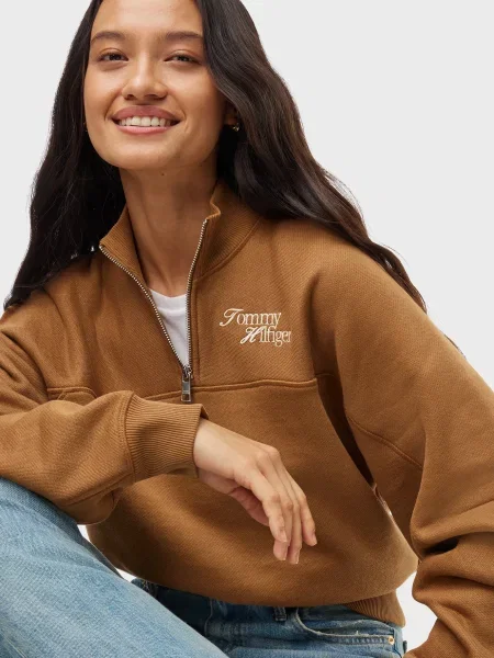Светр Tommy Hilfiger коричневий