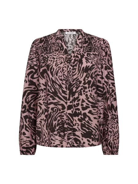 Co'couture Bluză Meryl rosé negru