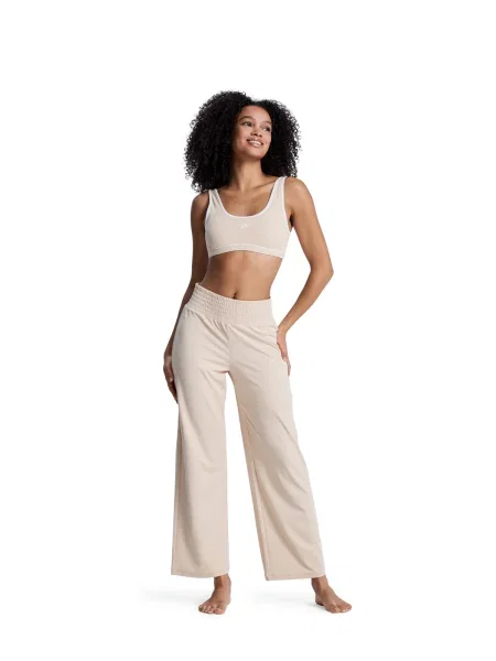 ROXY Pantaloni Rise & Vibe ecru