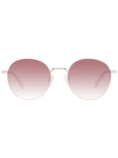 Okulary przeciwsłoneczne Ted Baker gradientowe żółte