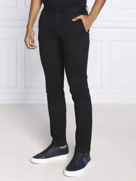 Tommy Hilfiger Chino nadrág | pima fekete