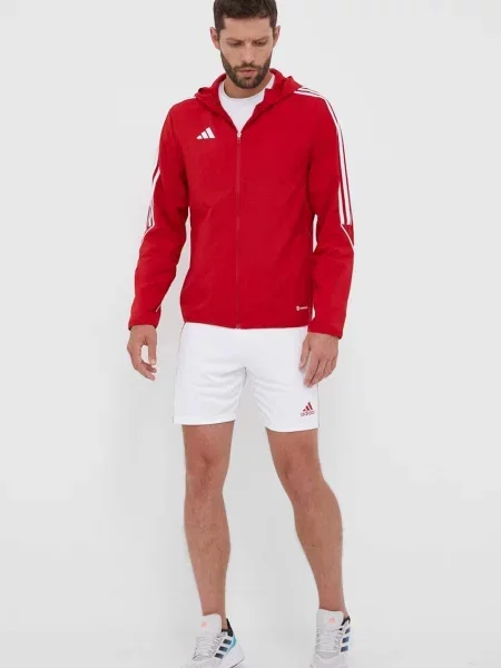 Демисезонная куртка Adidas Performance красная