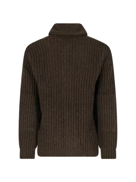 Cămașă Polo Ralph Lauren de lână în carouri maro