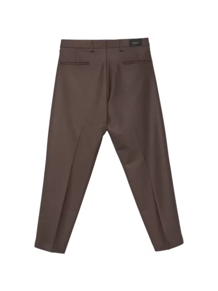 Pantaloni Michael Coal conici maro