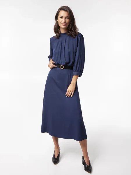 Midi obleka Benedict Harper modra