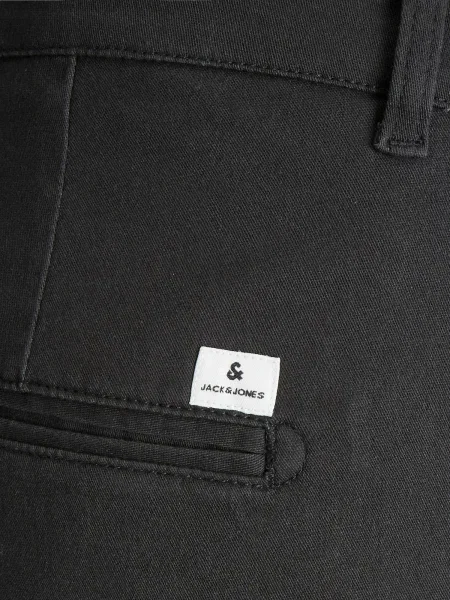 JACK & JONES Pantaloni eleganți negru