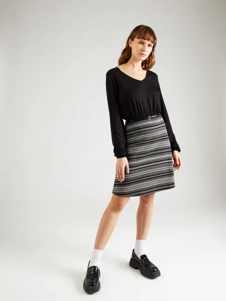 ABOUT YOU Ruha Elfi Dress fekete fehér