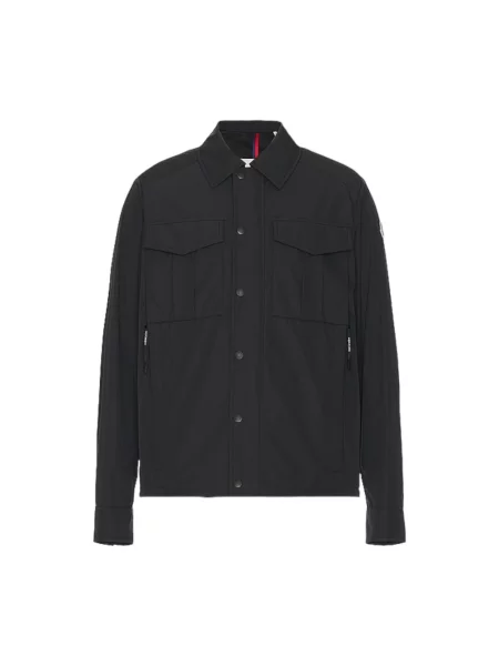 Kurtka koszulowa Moncler czarna