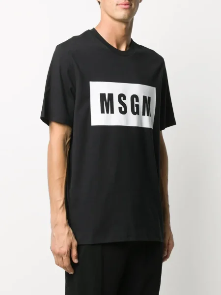 Tricou Msgm cu imagine negru