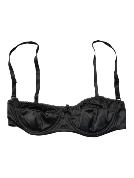 Biustonosz balkonetka Dolce And Gabbana czarna