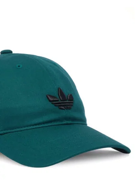 ADIDAS ORIGINALS Kšiltovka Adicolor Classic Trefoil smaragdová zelená