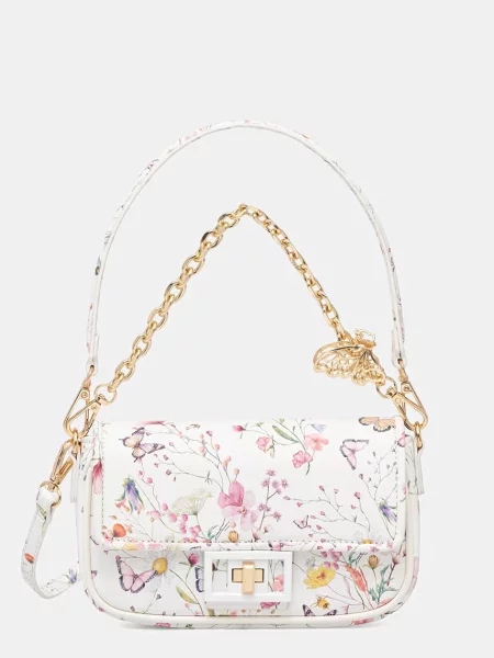 Aldo klasična torbica iz umetnega usnja ROSINA bela