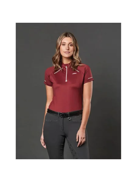 Jeździeckie polo Weatherbeeta Victoria Premium brązowa