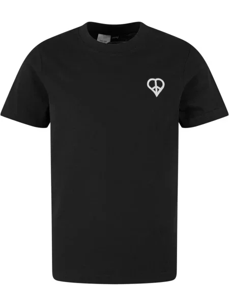 Mister Tee Póló Peace Lovesign fekete fehér