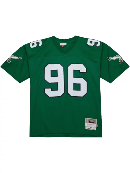 Cămașă Mitchell & Ness din jerseu verde