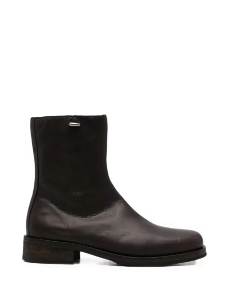 Ceruit botine Our Legacy din piele maro