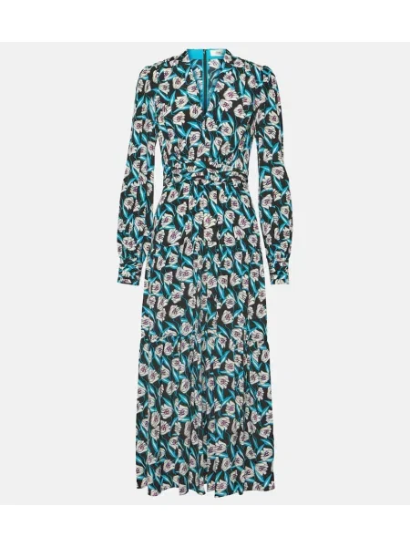 Rochie tip cămașă Diane Von Furstenberg alb
