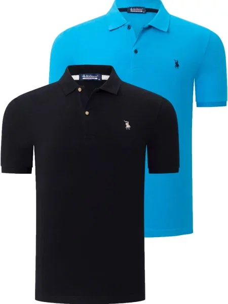 Tricou polo Dewberry negru