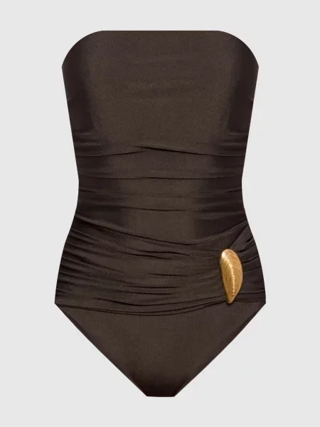 Купальник Simkhai коричневый
