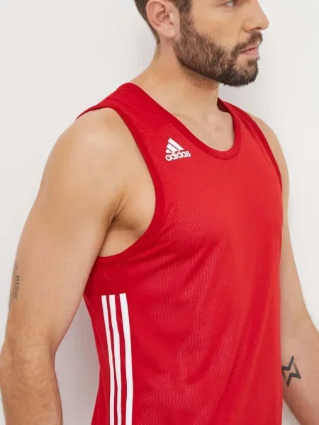 Тениска с две лица за трениране adidas Performance 3G Speed червено