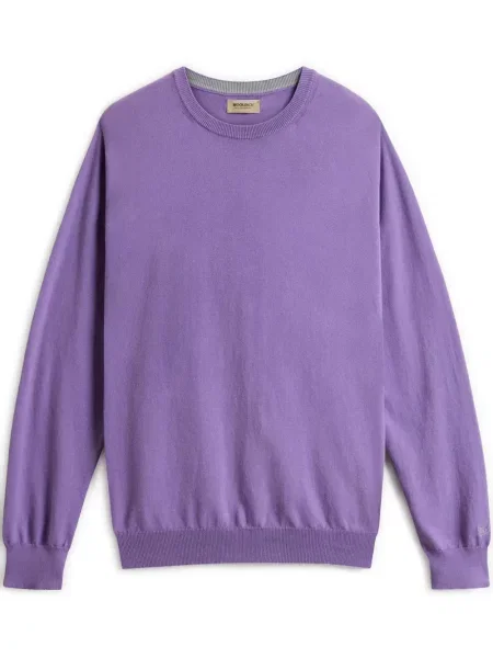 Hanorac Woolrich cu broderie violet