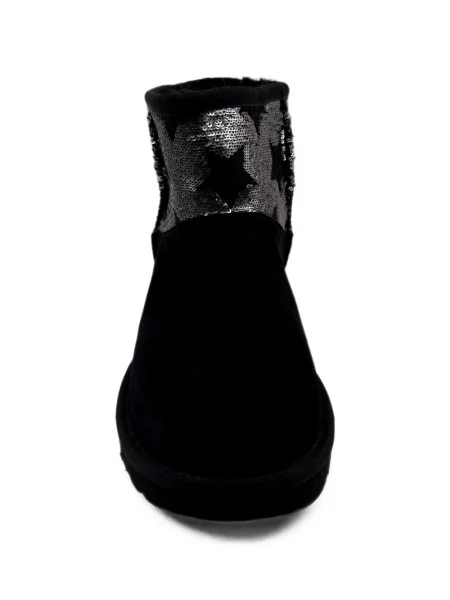 Botine Ugg cu paiete clasici negru