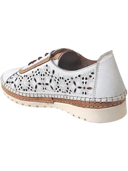 Pantofi Madory alb