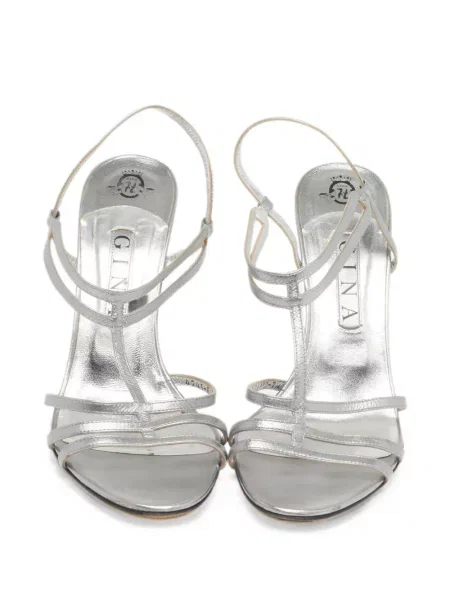 Sandale Gina slingback cu bretele