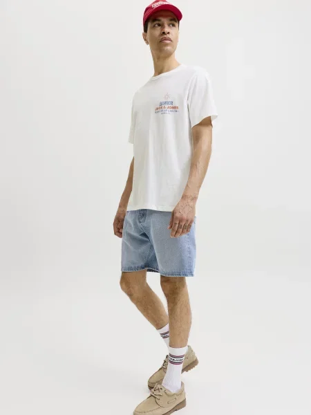 Джинсовые шорты Jack & Jones голубые