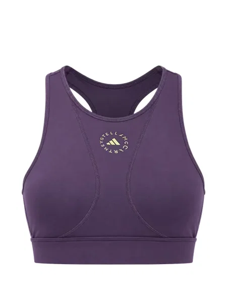 Sutien sport Adidas By Stella Mccartney cu imagine violet