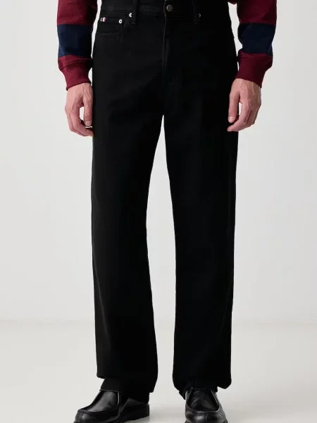 Tommy Hilfiger blugi relaxed fit pentru bărbați negru