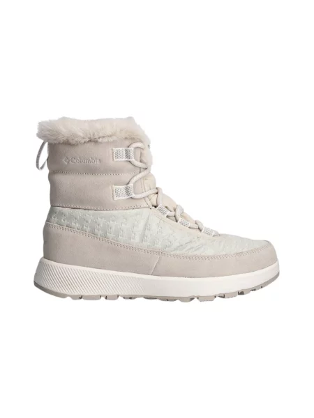 Śniegowce Columbia Slopeside Peak Luxe V2 dark stone/sea salt szare