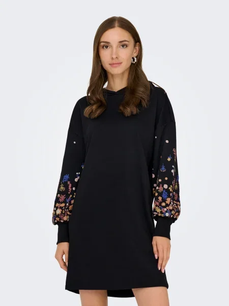 ONLY Rochie ONLBROOKE nisipiu / albastru / negru alb