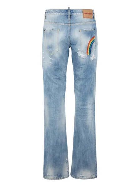 Blugi Dsquared2 rupți albastru