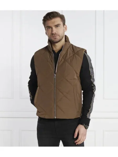 BOSS BLACK Vestă Crebo negru