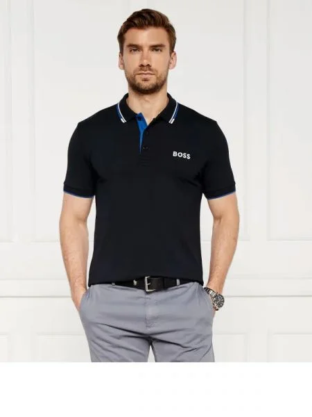 BOSS GREEN Tenisz póló Paddy Pro | stretch kék