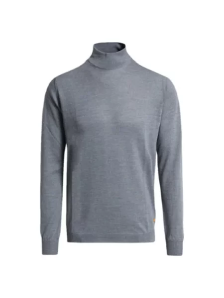 Golf Baldessarini z wełny merino szary