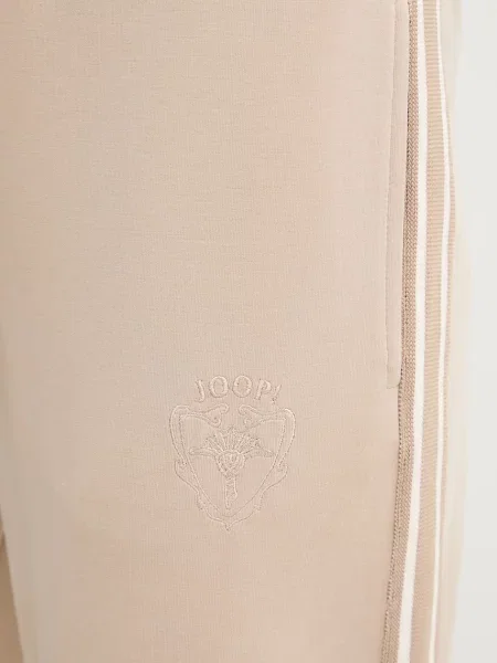 Спортивные штаны Joop! с аппликацией бежевые